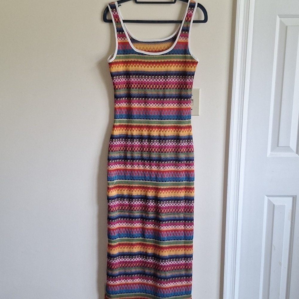 Cupshe Multicolored Maxi Dress Size Small - Picture 5 of 7